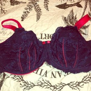 Navy Bra Set